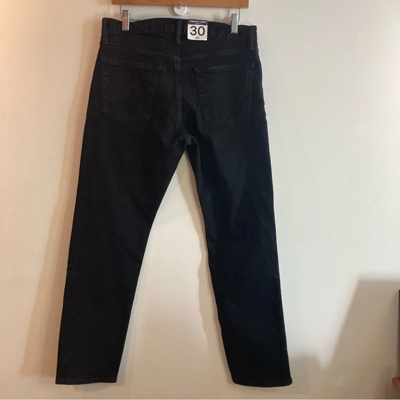 GAP Sz 30 x 30 Straight Gapflex Jeans in Black  New with tags - Picture 10 of 12